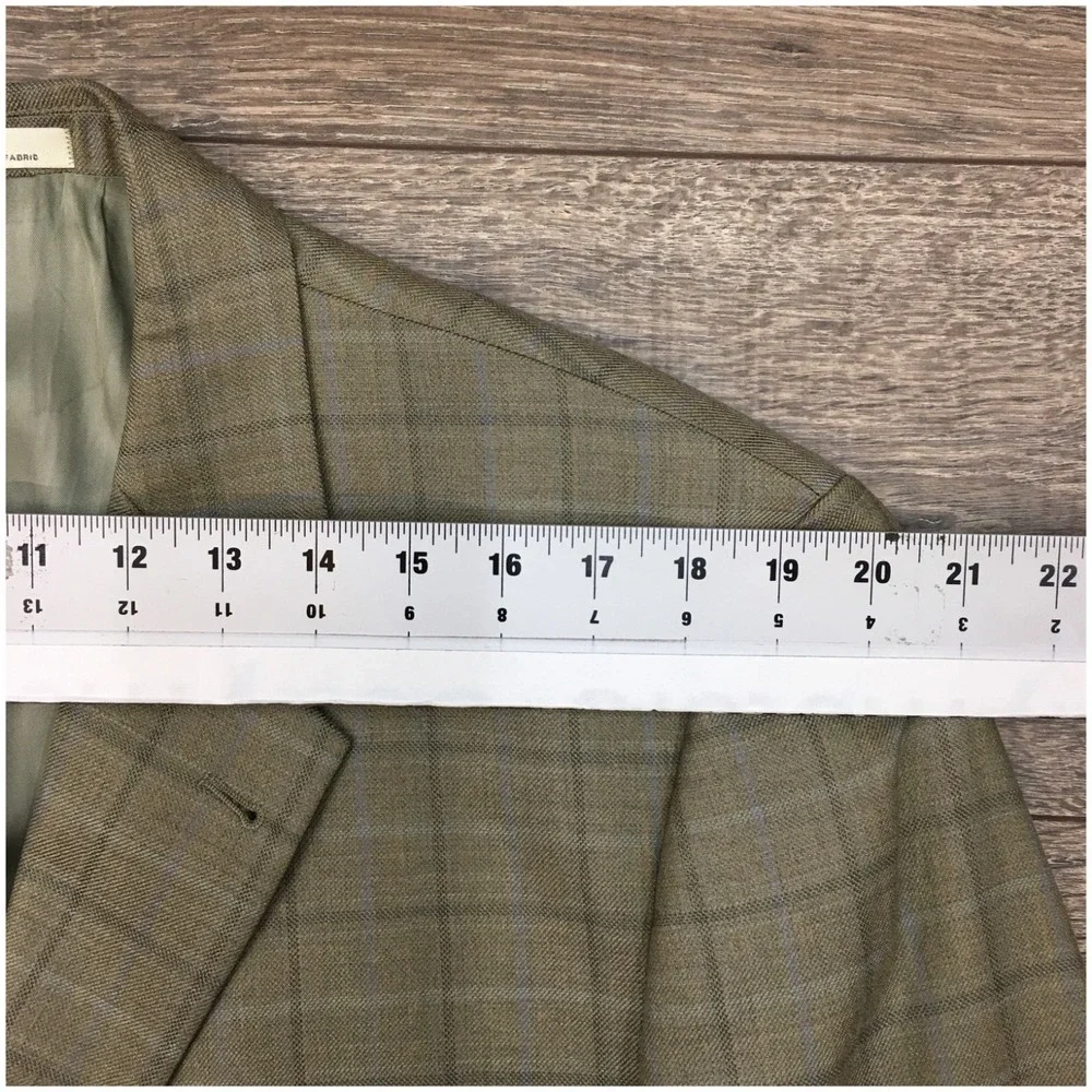 JOSEPH ABBOUD Mens Wool Silk Blazer Sport Coat‎ Casual Jacket 42L Classic Suit